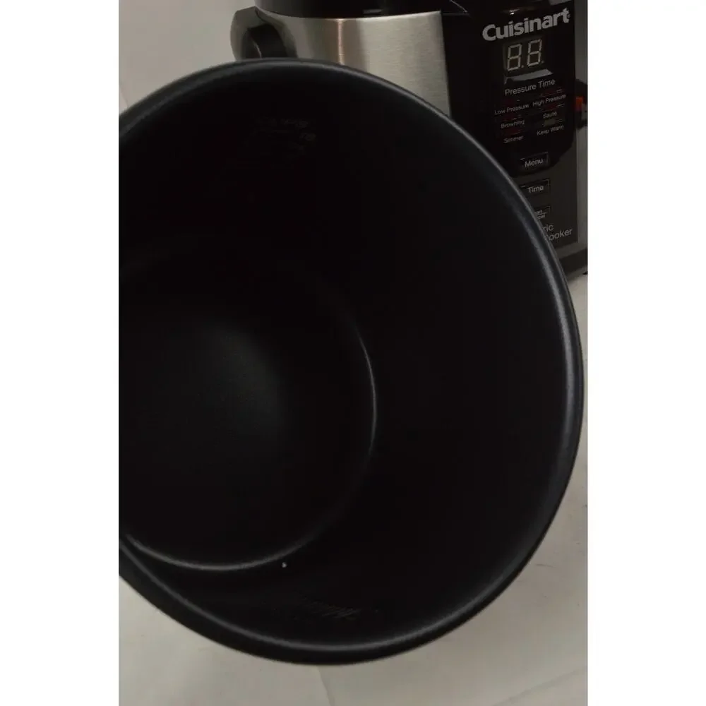 Cuisinart CPC-600 6 Qt Electric Pressure Cooker 1000W Stainless Steel Tested